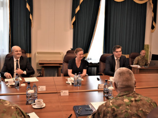 Vizita managerului general al Agenției NATO pentru Sprijin și Achiziții Foto:Costel Pătrașcu