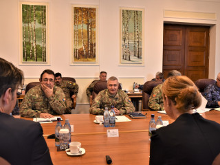 Vizita managerului general al Agenției NATO pentru Sprijin și Achiziții Foto:Costel Pătrașcu