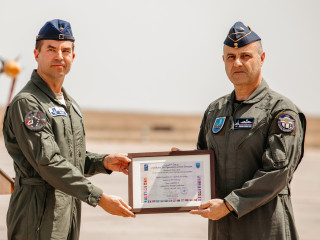 Ceremonia de certificare a detașamentului finlandez pentru executarea misiunilor de  Poliție Aeriană Întărită în România <br/> Foto: Narcisa Tuță, Bogdan Pantilimon