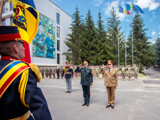 Vizita șefului Statului Major al Apărării în Republica Moldova Foto:Armata Națională a Republicii Moldova