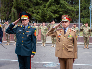 Vizita șefului Statului Major al Apărării în Republica Moldova Foto:Armata Națională a Republicii Moldova