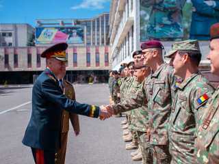 Vizita șefului Statului Major al Apărării în Republica Moldova Foto:Armata Națională a Republicii Moldova