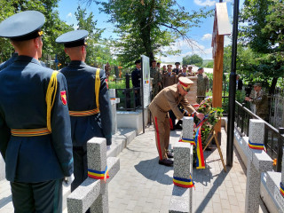 Vizita șefului Statului Major al Apărării în Republica Moldova Foto:Armata Națională a Republicii Moldova