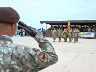șeful Statului Major al Apărării, la aniversarea Centrului Național de Instruire Întrunită Foto:Alexandru Badea