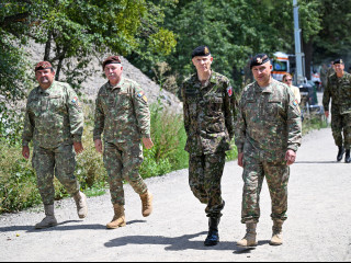 Întâlnirea șefilor Apărării din România și Marele Ducat al Luxemburgului Foto:Alexandru Badea
