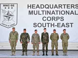 Întâlnirea șefilor Apărării din România și Marele Ducat al Luxemburgului Foto:Alexandru Badea