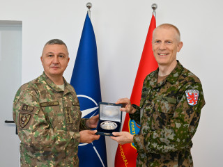 Întâlnirea șefilor Apărării din România și Marele Ducat al Luxemburgului Foto:Alexandru Badea