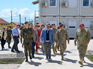 Întâlnirea șefilor Apărării din România și Marele Ducat al Luxemburgului Foto:Alexandru Badea