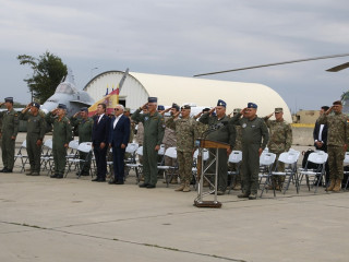 Ceremonia de certificare a detașamentului Forțelor Aeriene Spaniole Foto:Forțele Aeriene Române