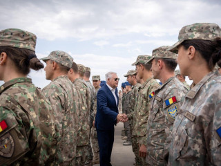 Ceremonia de certificare a detașamentului Forțelor Aeriene Spaniole Foto:Laurențiu Turoi