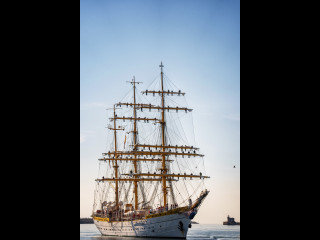 Nava-școală „Mircea” s-a întors din marșul de instrucție Foto:Laurențiu Turoi