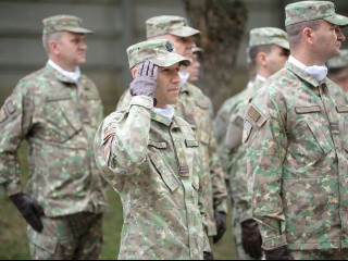 Ceremonii de depunere a Jurământului Militar pentru rezerviștii voluntari Foto: