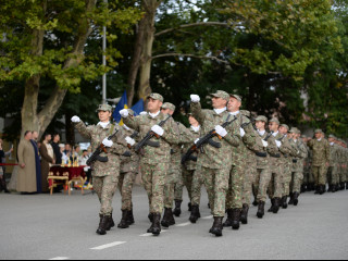 Ceremonii de depunere a Jurământului Militar pentru rezerviștii voluntari Foto:
