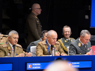 șeful Statului Major al Apărării, la Comitetul Militar al UE Foto:Hungarian Presidency of the Council of the EU 2024