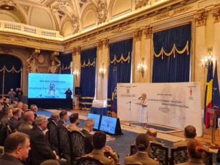 Conferința Balcanică „Challenges of adapting the military in times of conflict. National experiences and case studies” Foto:Institutul pentru Studii Politice de Apărare și Istorie Militară