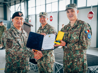 șeful Apărării, vizită oficială în teatrul de operații din Bosnia și Herțegovina Foto: