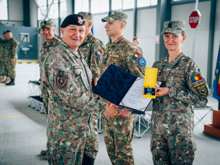 șeful Apărării, vizită oficială în teatrul de operații din Bosnia și Herțegovina Foto: