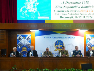 Concurs de istorie între elevi militari și elevi din județul Buzău  Foto:Universitatea Națională de Apărare, Divizia 2 Infanterie 