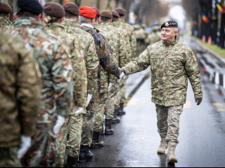 Antrenament general pentru Ziua Națională la Arcul de Triumf Foto:Laurențiu Turoi 