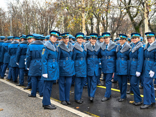 Antrenament general pentru Ziua Națională la Arcul de Triumf Foto:Alexandru Badea