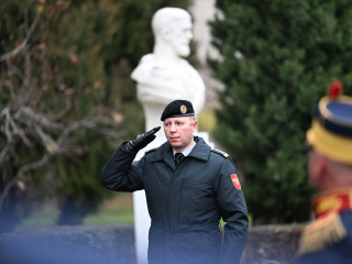 Vizita șefului Marelui Stat Major al Armatei Naționale din Republica Moldova Foto:Alexandru Badea