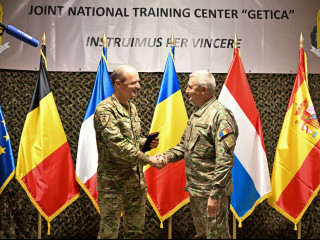 Belgia va crește în 2025 contribuția cu trupe la Grupul de luptă al NATO de la Cincu Foto:Alexandru Badea