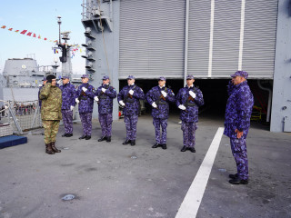 Fregata „Regele Ferdinand” s-a întors acasă după încheierea misiunii din Marea Mediterană Foto:Forțele Navale Române 
