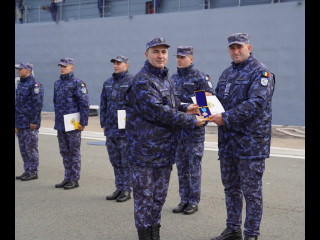 Fregata „Regele Ferdinand” s-a întors acasă după încheierea misiunii din Marea Mediterană Foto:Forțele Navale Române 