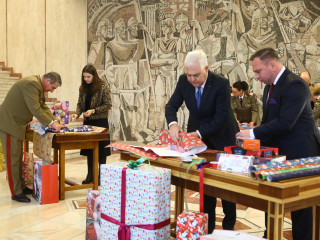 Crăciunul, o sărbătoare specială în familia Armatei Foto:MApN
