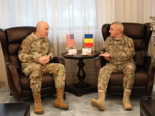 Întrevedere cu șeful Forțelor Aeriene ale Statelor Unite ale Americii Foto:Baza 90 Transport Aerian