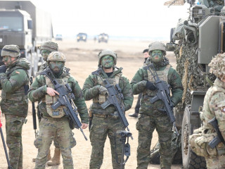 Secvență demonstrativă în cadrul exercițiului STEADFAST DART 25 Foto:NATO; Constantin Apetroaei