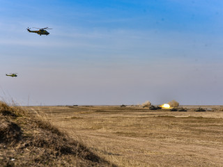 Ziua Distinșilor Vizitatori a exercițiului DACIA 25 Foto:Alexandru Badea