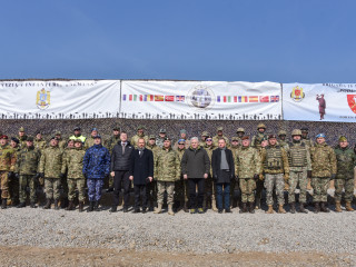 Ziua Distinșilor Vizitatori a exercițiului DACIA 25 Foto:Alexandru Badea