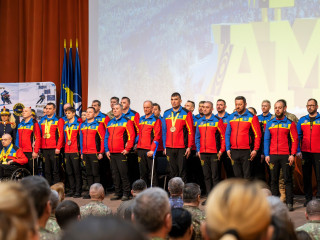 Ceremonia de întoarcere a membrilor echipei Invictus Foto:Alexandru Badea