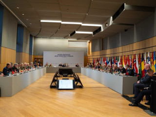 Reuniunea șefilor Apărării în marja Forumului de Securitate și Apărare de la Paris Foto:Statul Major al Apărării din Franța 