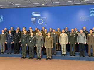 Reuniunile Comitetului Militar NATO și Comitetului Militar al UE Foto:Comitetul Militar UE
