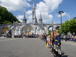 Pelerinajul militar internațional de la Lourdes  Foto:Alexandru Badea
