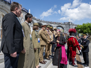 Pelerinajul militar internațional de la Lourdes  Foto:Alexandru Badea