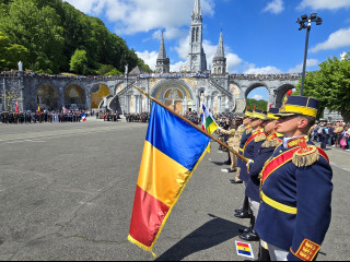 Pelerinajul militar internațional de la Lourdes  Foto:Alexandru Badea