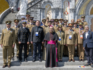 Pelerinajul militar internațional de la Lourdes  Foto:Alexandru Badea
