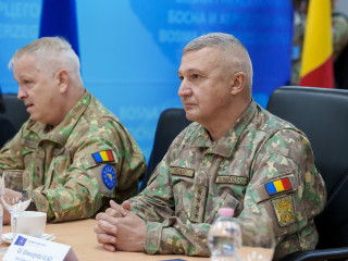 Vizitele șefului Statului Major al Apărării în Republica Albania și în Bosnia și Herțegovina Foto:presidency.ro