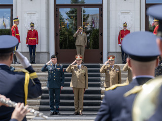 Vizita șefului Marelui Stat Major al Armatei Naționale din Republica Moldova Foto:Alexandru Badea