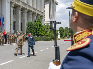 Vizita șefului Marelui Stat Major al Armatei Naționale din Republica Moldova Foto:Alexandru Badea