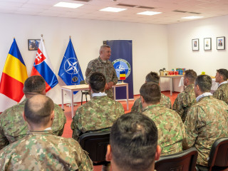 Vizita oficială a șefului Statului Major al Apărării în Slovacia Foto:Alexandru Badea