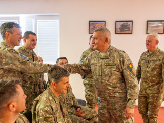 Vizita oficială a șefului Statului Major al Apărării în Slovacia Foto:Alexandru Badea