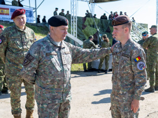 Vizita oficială a șefului Statului Major al Apărării în Slovacia Foto:Alexandru Badea