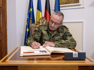 Vizita șefului Statului Major al Apărării din Germania Foto:Alexandru Badea