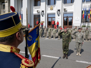 Vizita șefului Statului Major al Apărării din Germania Foto:Alexandru Badea