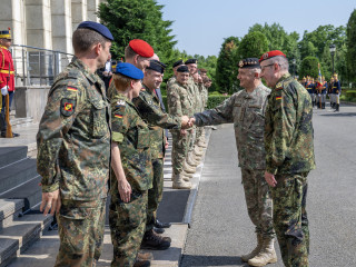 Vizita șefului Statului Major al Apărării din Germania Foto:Alexandru Badea