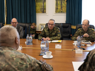 Vizita șefului Statului Major al Apărării din Germania Foto:Alexandru Badea